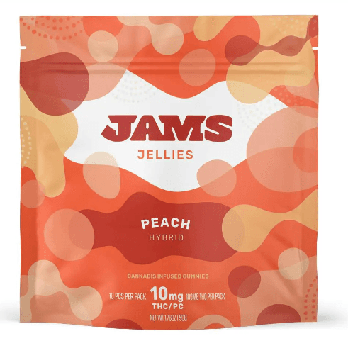 Jams Jellies 10 Pack 100 Mg  Peach